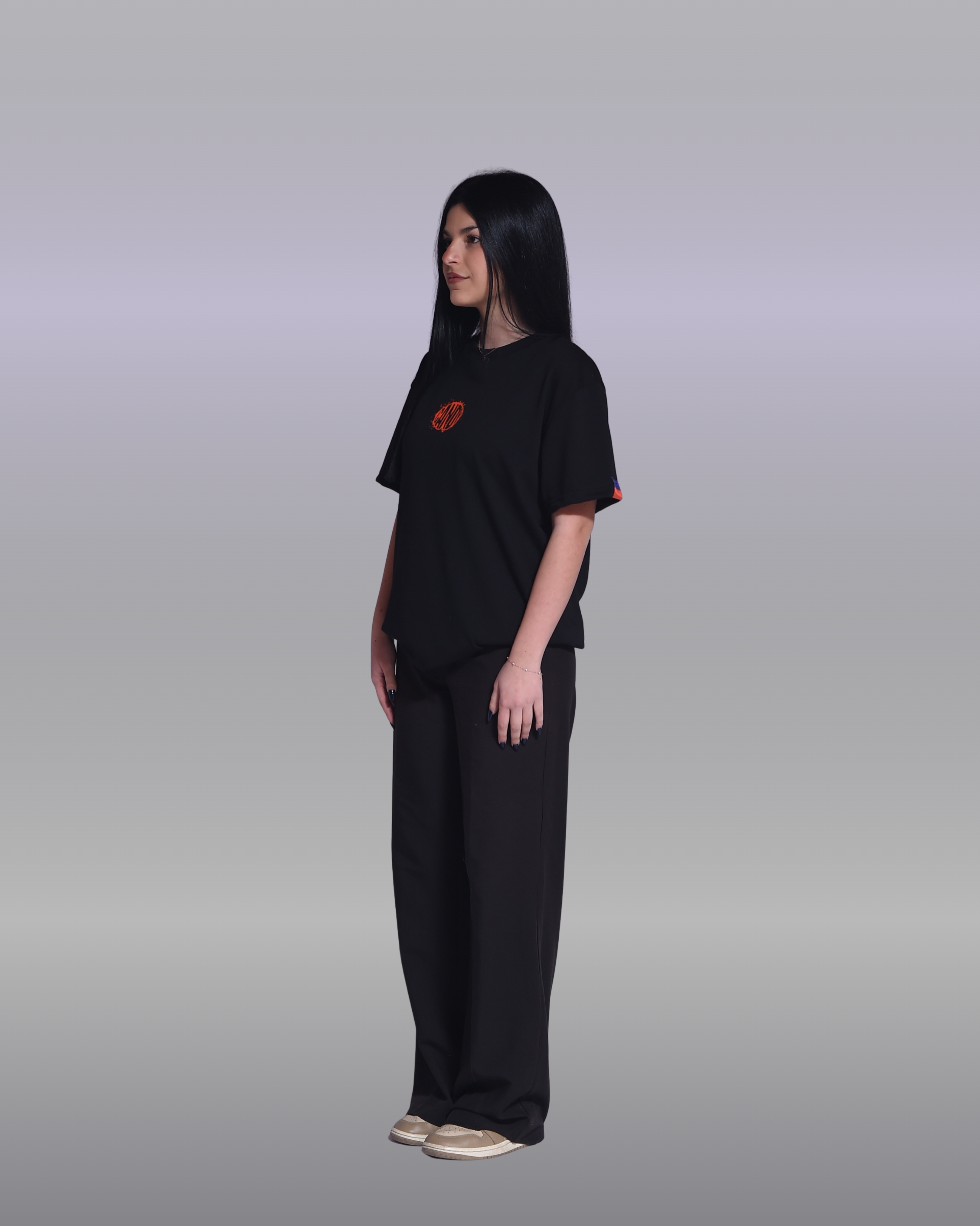 BLACK SHORT SLEEVE T-Shirt Candy